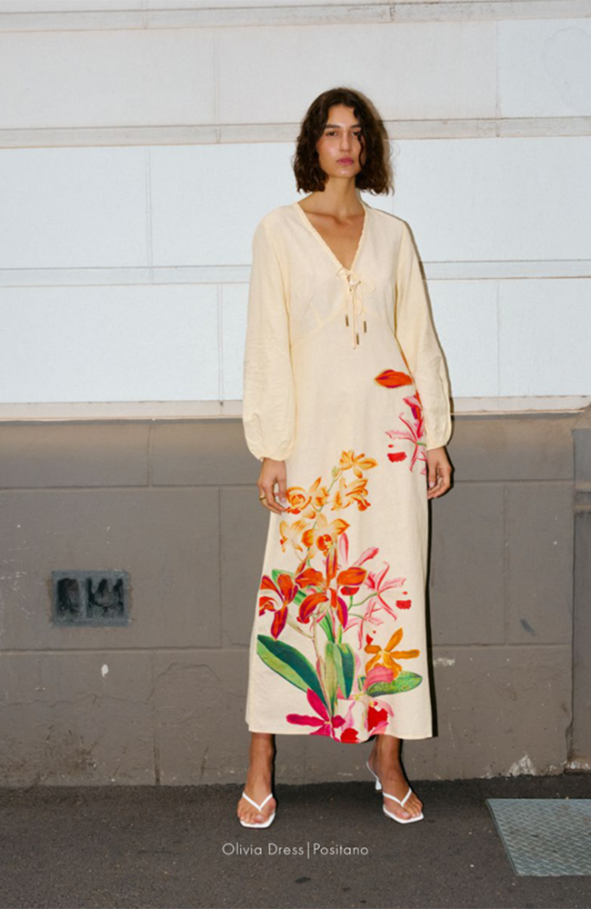 Olivia Dress - Positano
