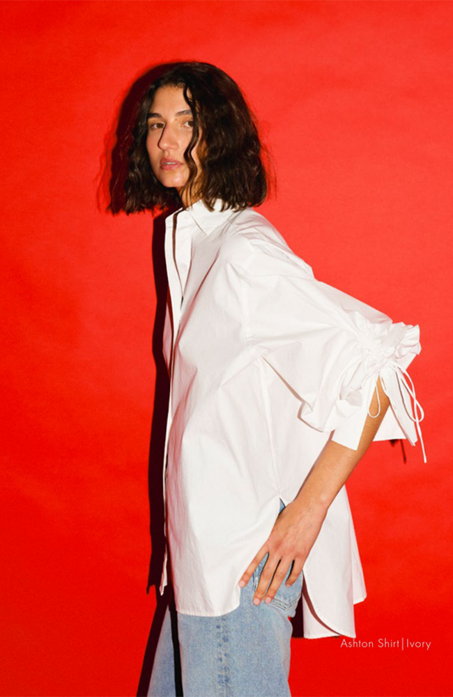 Ashton Shirt - Ivory