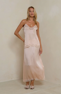 Patti Lace Skirt - Rose Quartz