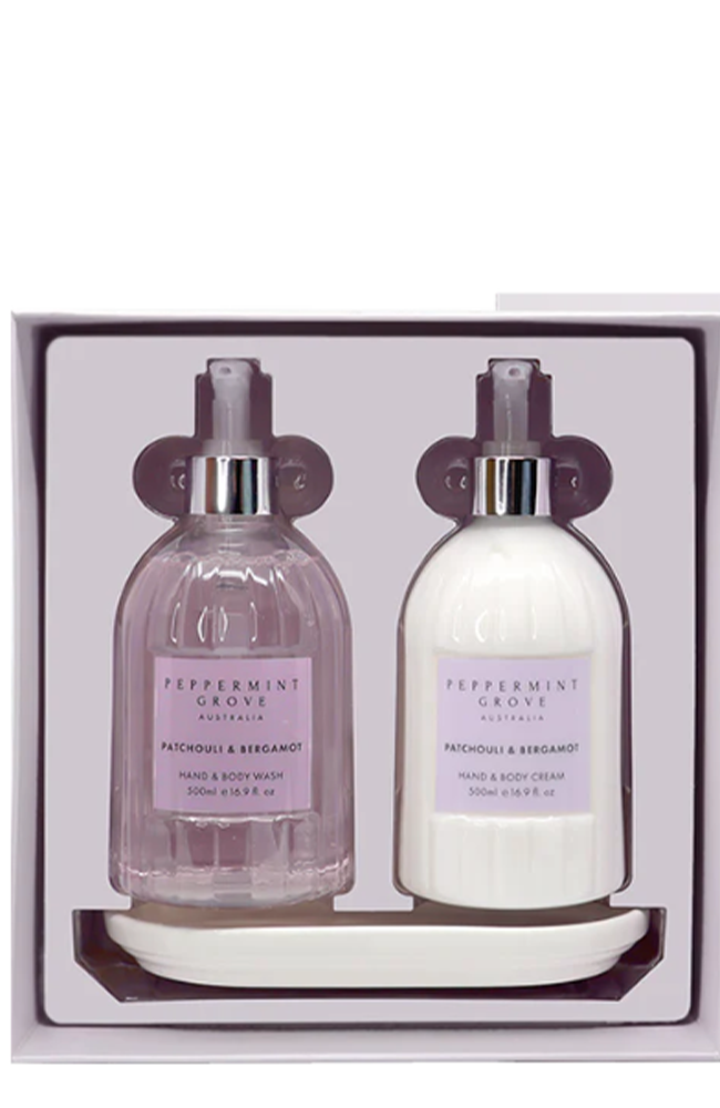 Patchouli & Bergamot - Hand Care Gift Set
