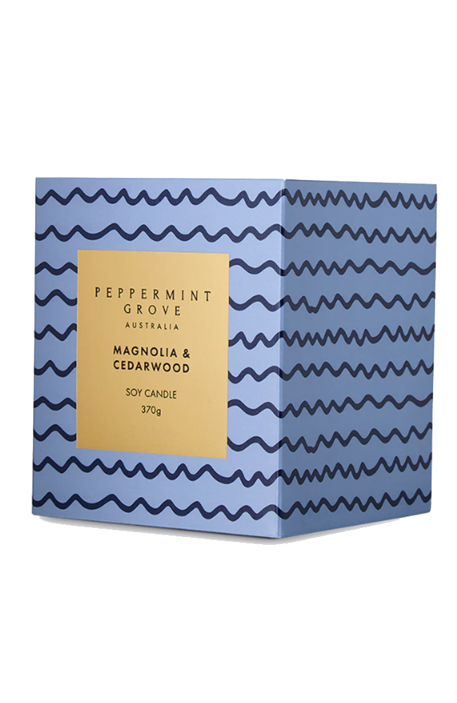 Magnolia & Cedarwood - Large Candle 370g