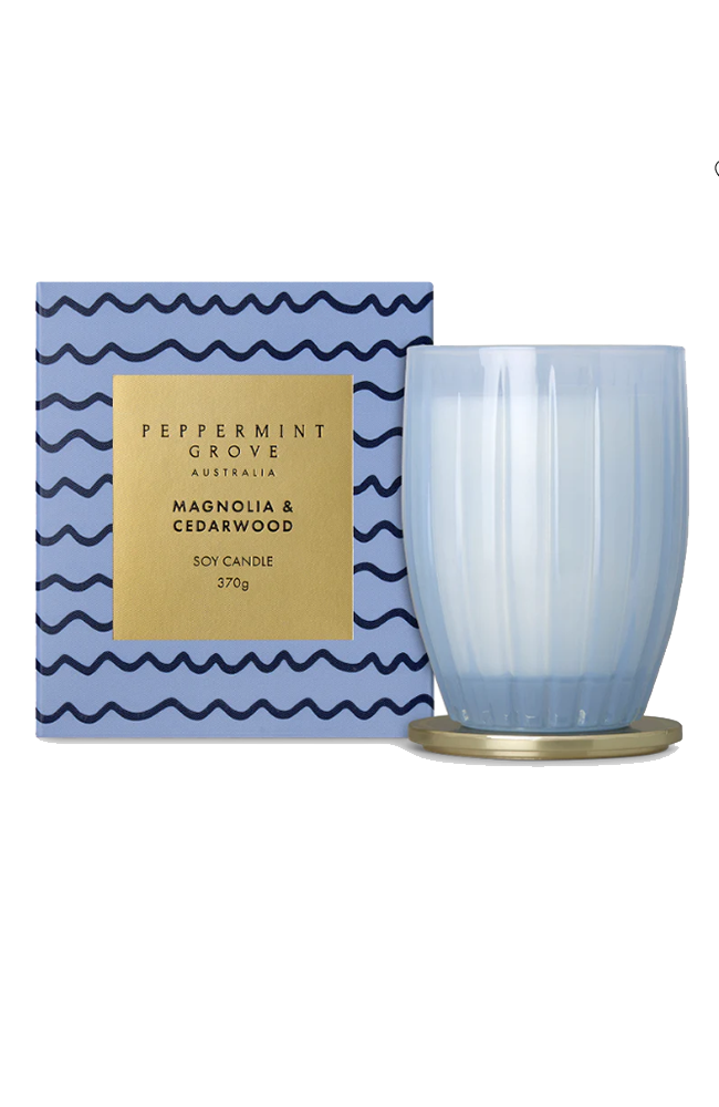 Magnolia & Cedarwood - Large Candle 370g