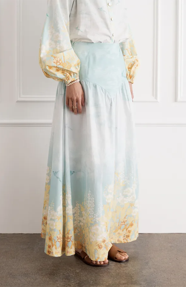 Aida Maxi Skirt - Serin