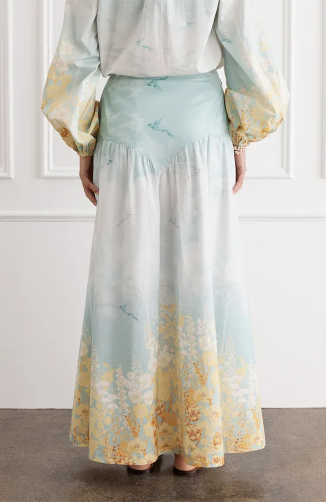 Aida Maxi Skirt - Serin
