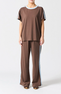 Spain Tee - Chocolate Brown