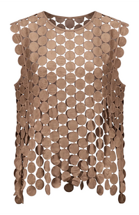 Coins Top - Tan