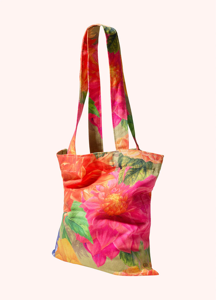 Canvas Tote Bag - Bountiful Blooms