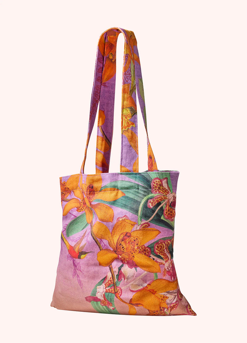Canvas Tote Bag - Botany Bliss - Lavender