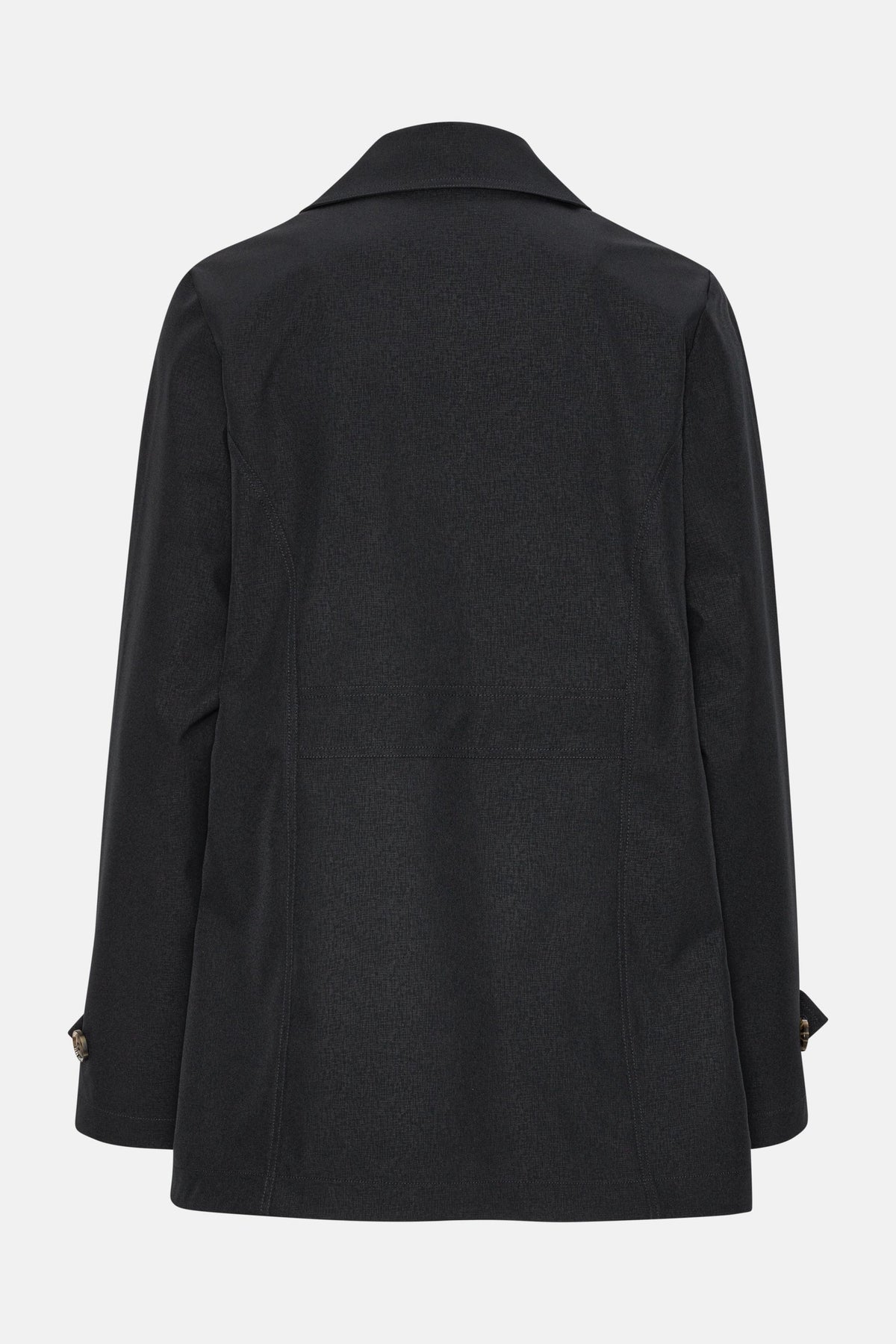 Rain Peacoat - Dark Indigo