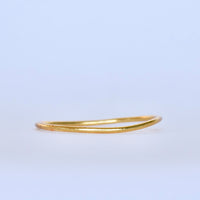 Budhist Temple Bangle Thin - Gold