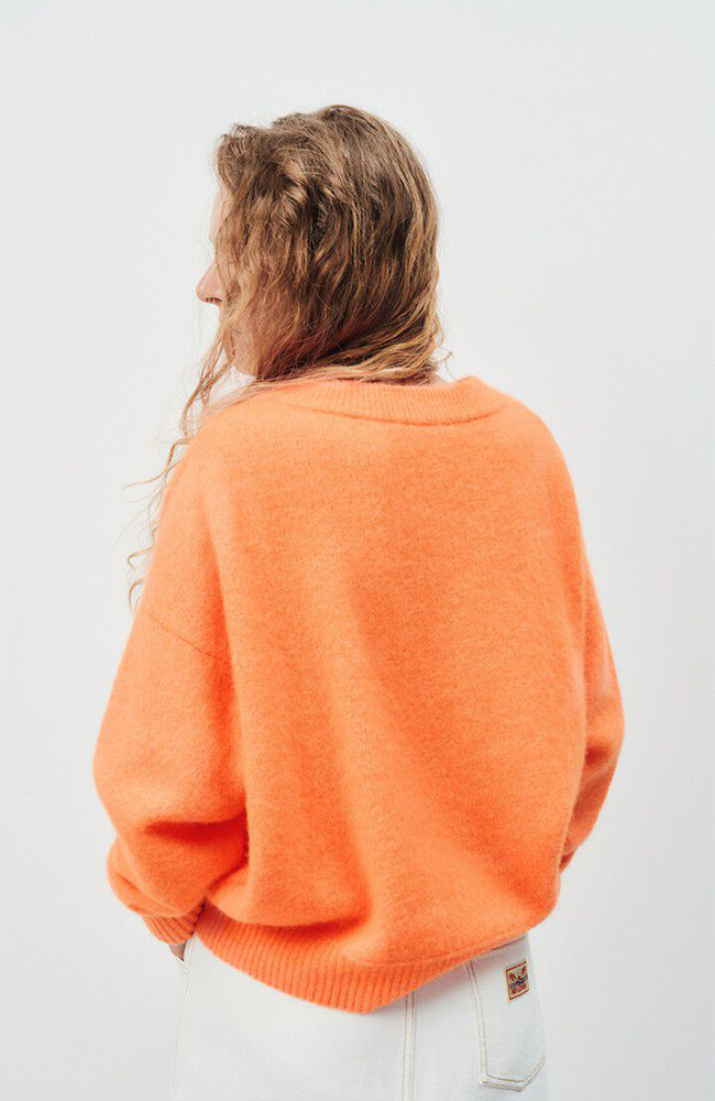 Vitow Pullover - Fluroescent Carrot