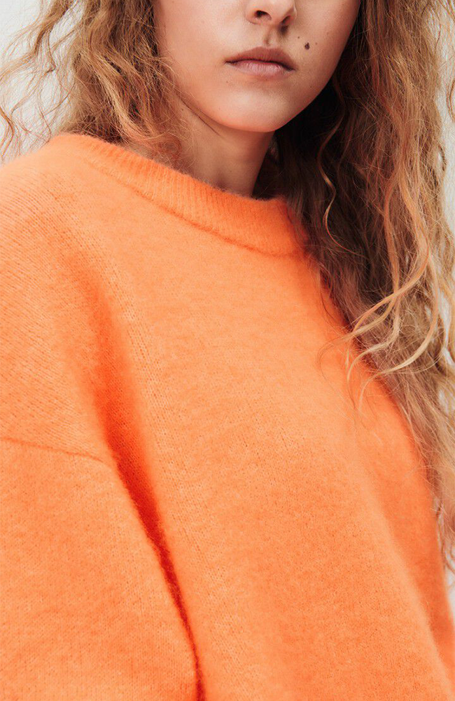 Vitow Pullover - Fluroescent Carrot