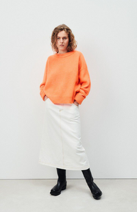 Vitow Pullover - Fluroescent Carrot