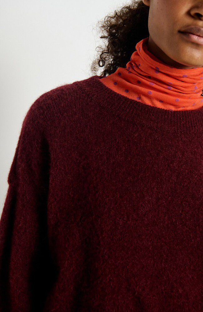Vitow Pullover - Grenat/China Garnet