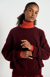Vitow Pullover - Grenat/China Garnet