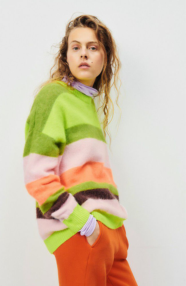 Vitow Pullover - Multi Stripes