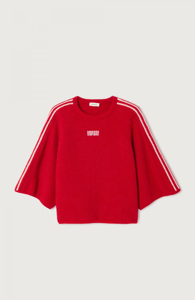 Vitow Jumper - Carmine Melange