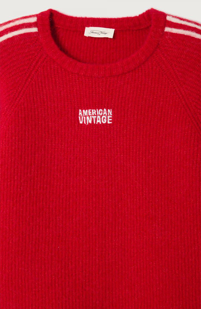 Vitow Jumper - Carmine Melange