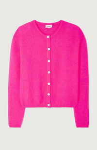 Vito Cardigan - Hot Pink Melange