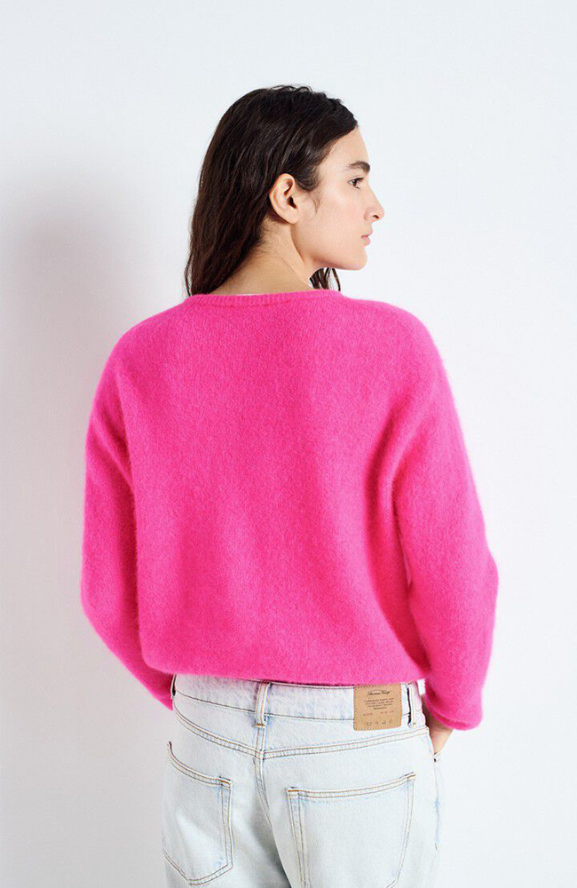 Vito Cardigan - Hot Pink Melange
