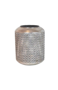 Noble Silver Metal Lantern - 2 sizes