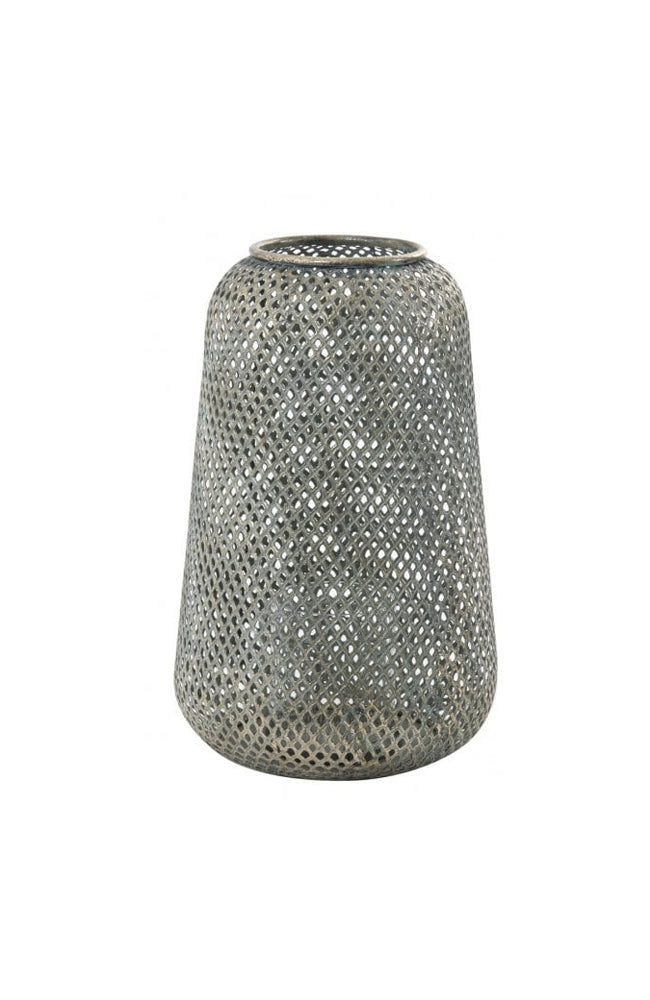 Noble Silver Metal Lantern - 2 sizes