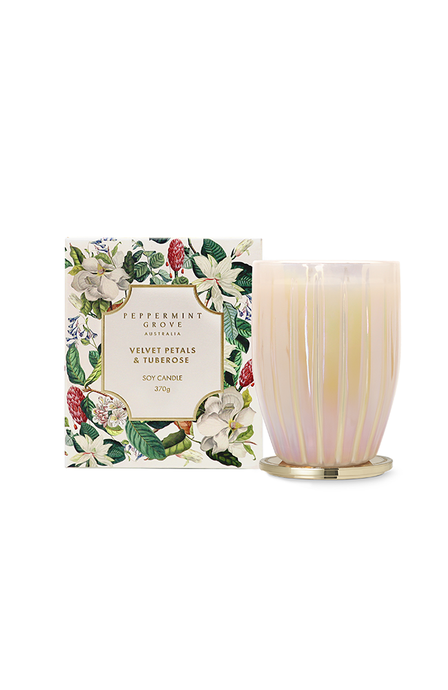 Velvet Petals & Tuberose - Large Candle 370g
