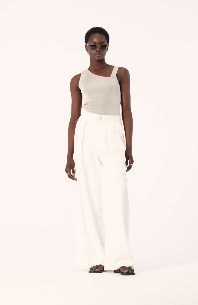 Vienna Knit Top - Champagne