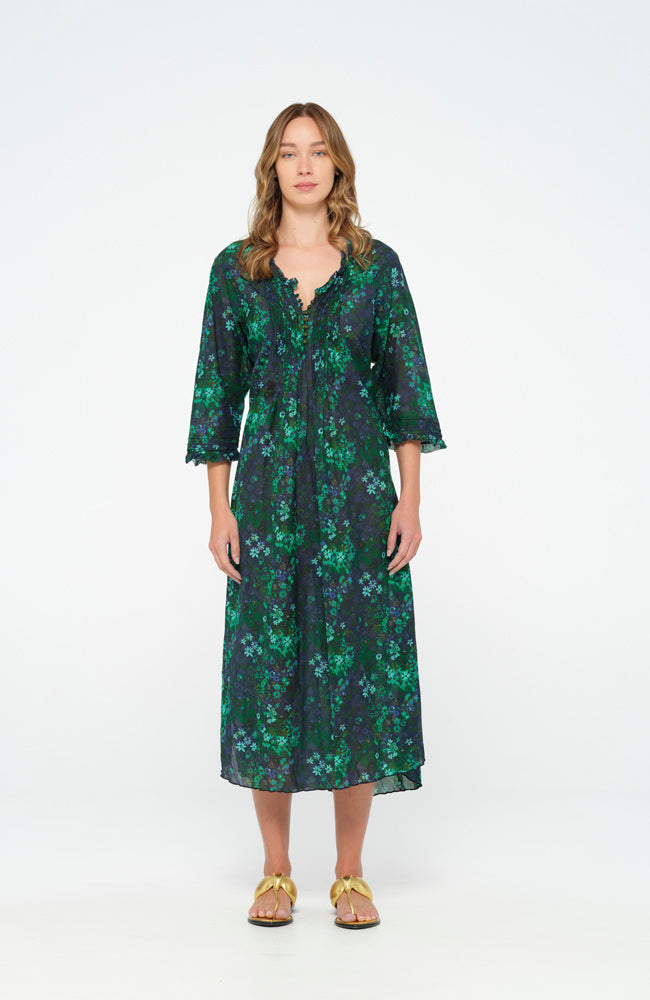 Long Poppy - Villandry Navy | Cotton - Navy