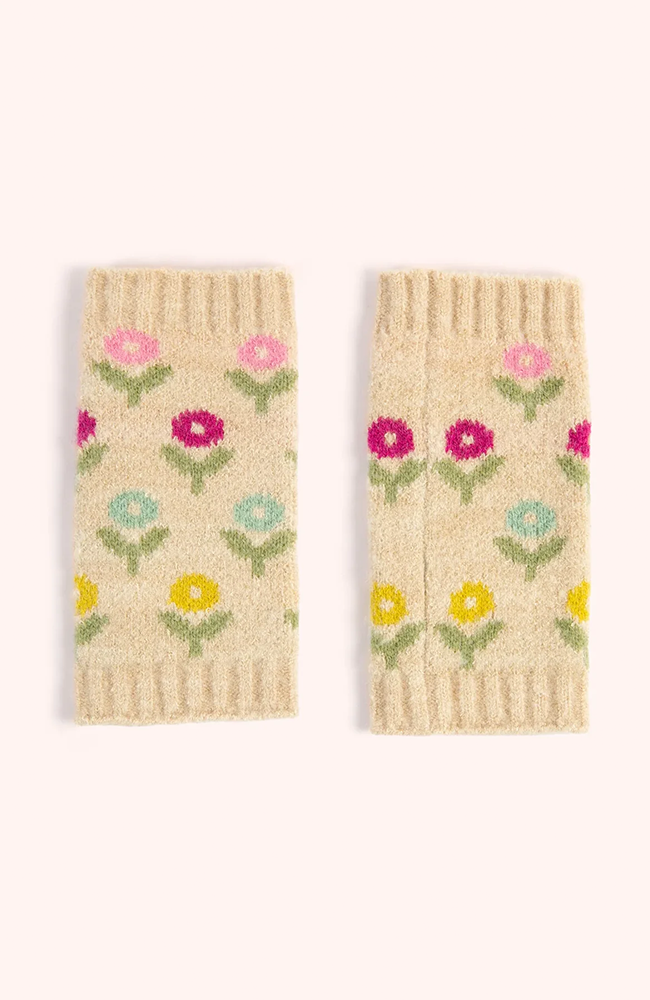 Cosy Wrist Warmers - Willow Ditsy Flower