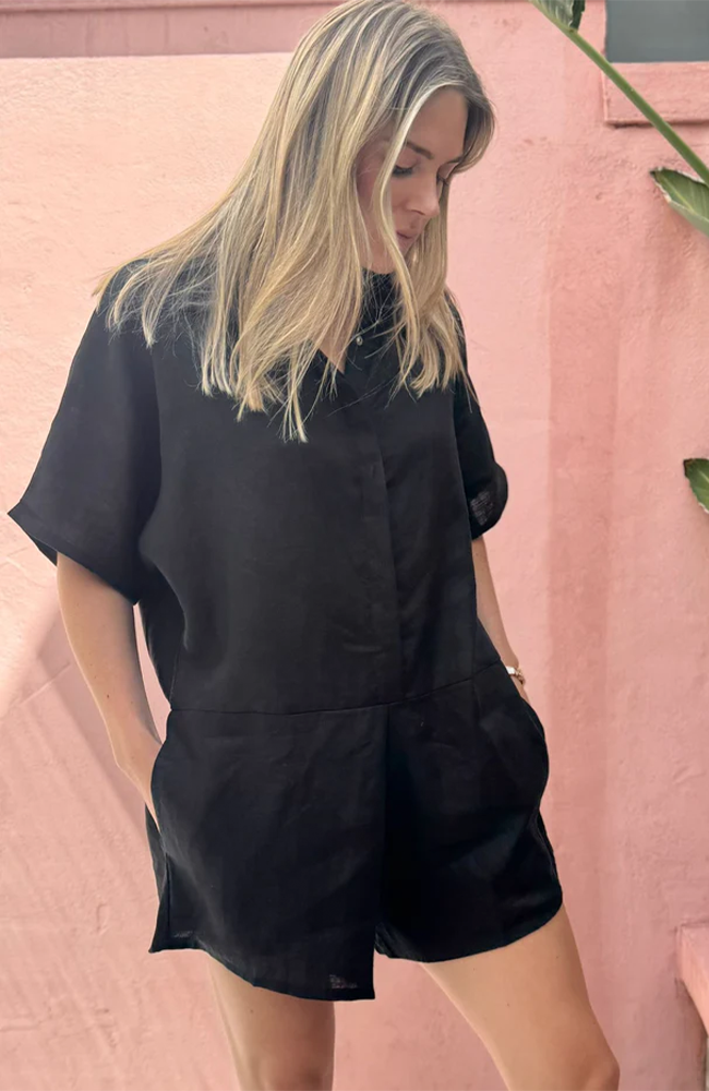 Del Rio Playsuit - Black