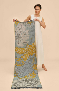 Wild Floral Woven Scarf