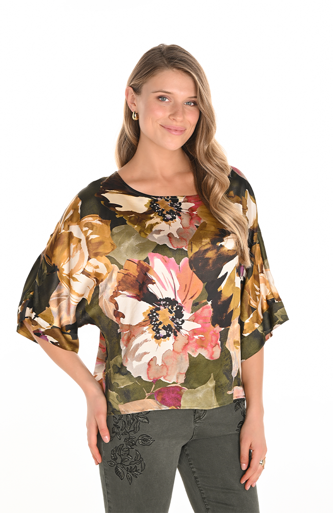 Woven Top - Fern Dijon