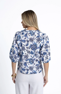 Rosa Blouse - Jardin Print