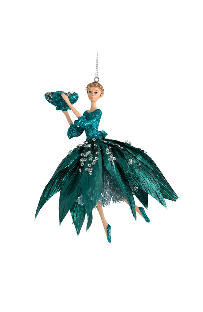 Fairy Decoration Teal with Butterfly