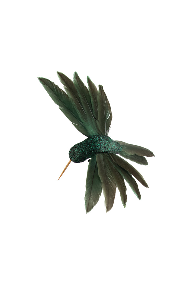 Hummingbird Sage Green Clip On
