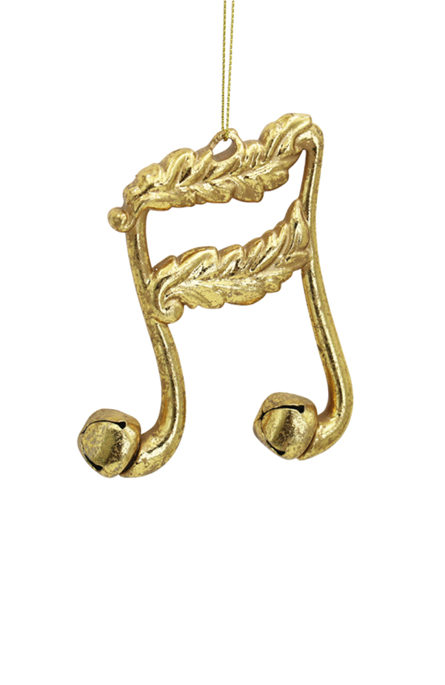 Gold Note Ornament