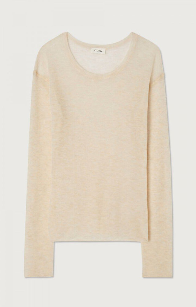 Yocaburn Fine Crew Neck - Ecru