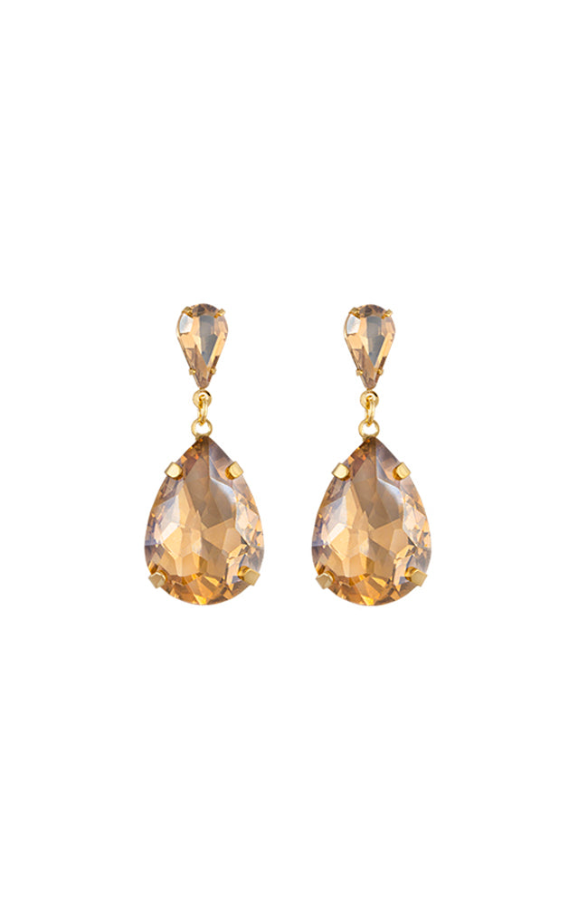 Jemima Earrings - Champagne