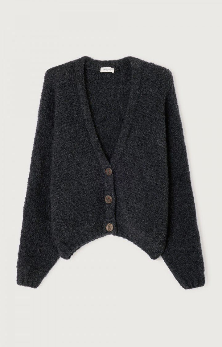 Zolly Cardigan - Charcoal Melange