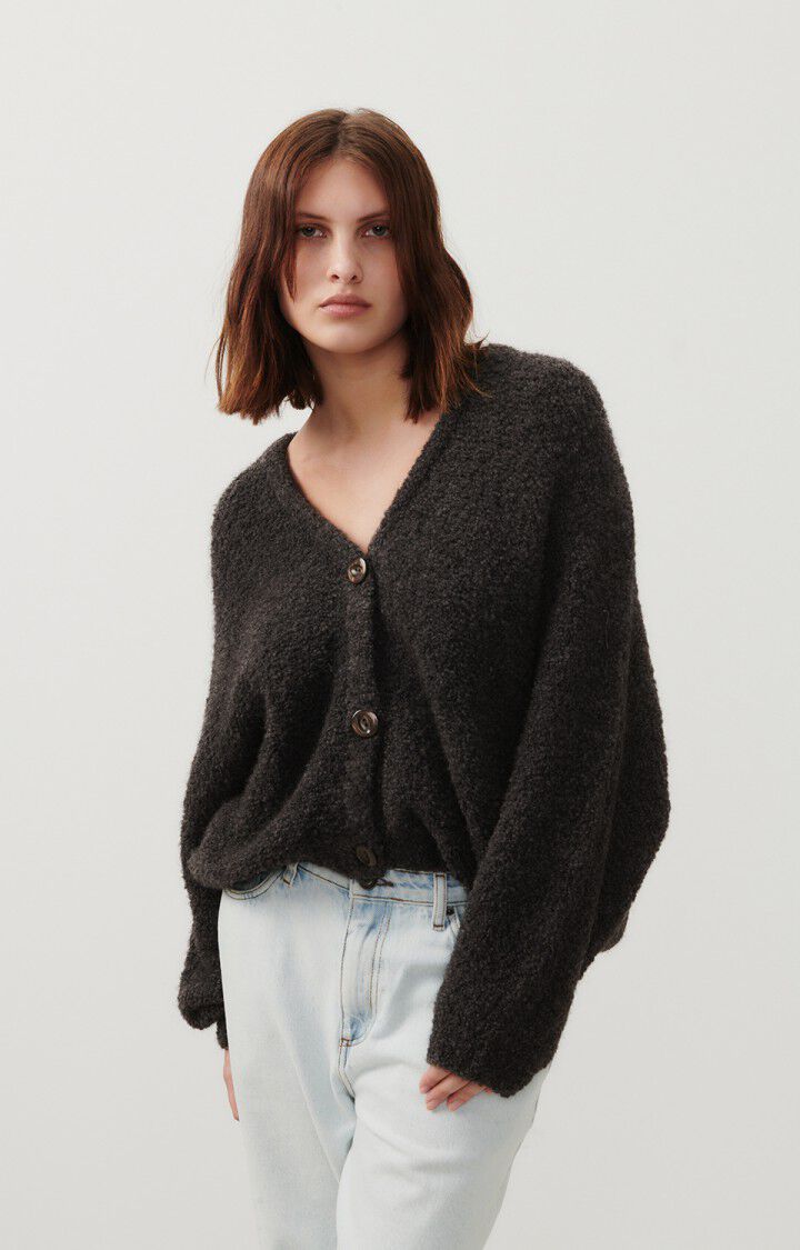 Zolly Cardigan - Charcoal Melange