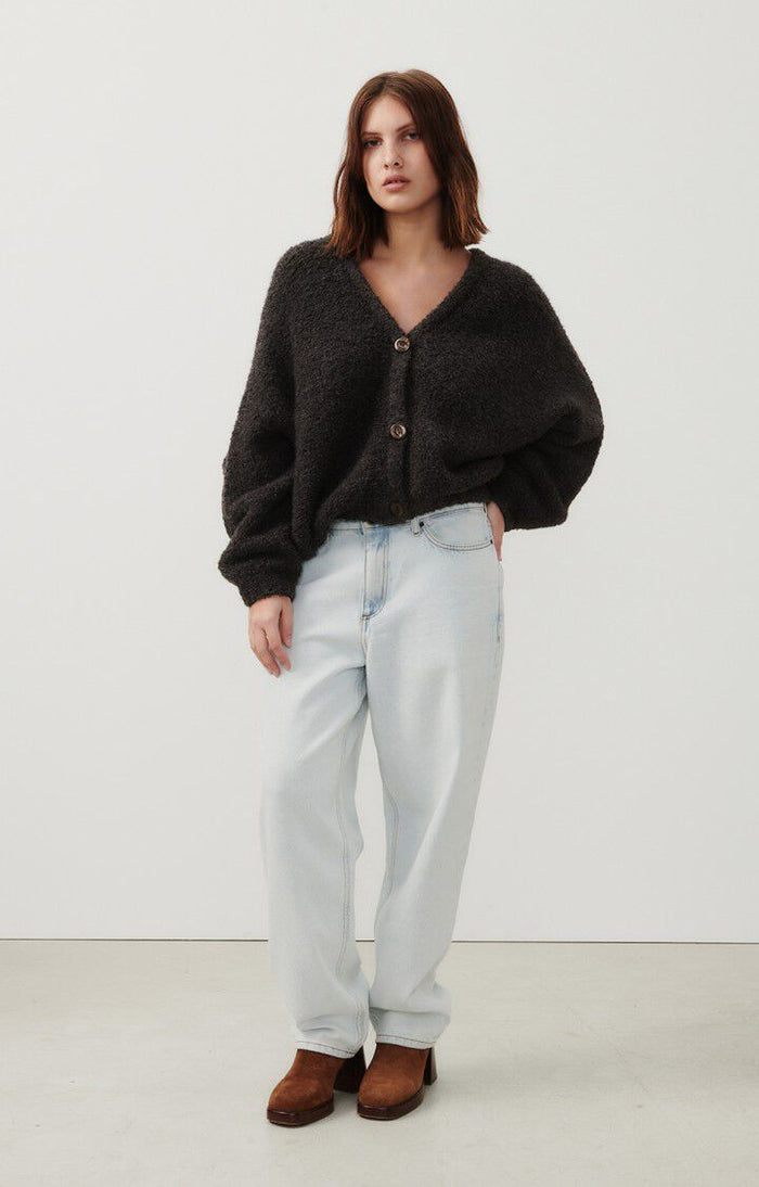 Zolly Cardigan - Charcoal Melange