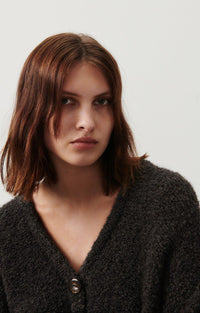 Zolly Cardigan - Charcoal Melange