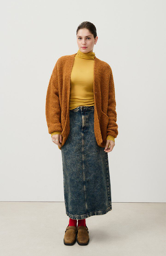 Zolly Cardigan - Camel Melange