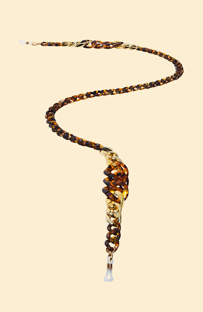 Sunglass Chain - Wave Tortoiseshell