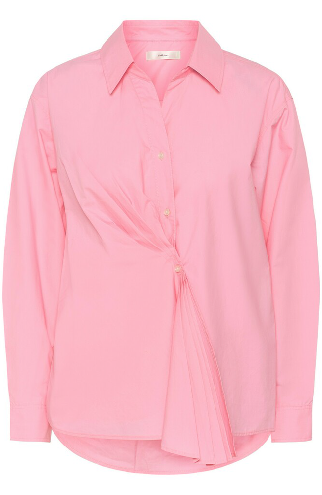 Lelo Dallas Pleated Shirt - Candy Pink