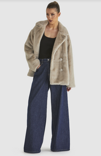 Alive Oversized Faux Fur Jacket