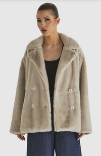 Alive Oversized Faux Fur Jacket