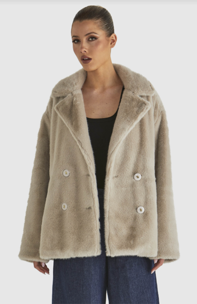 Alive Oversized Faux Fur Jacket