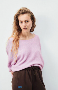 Damsville Pullover Jumper - Wisteria Melange